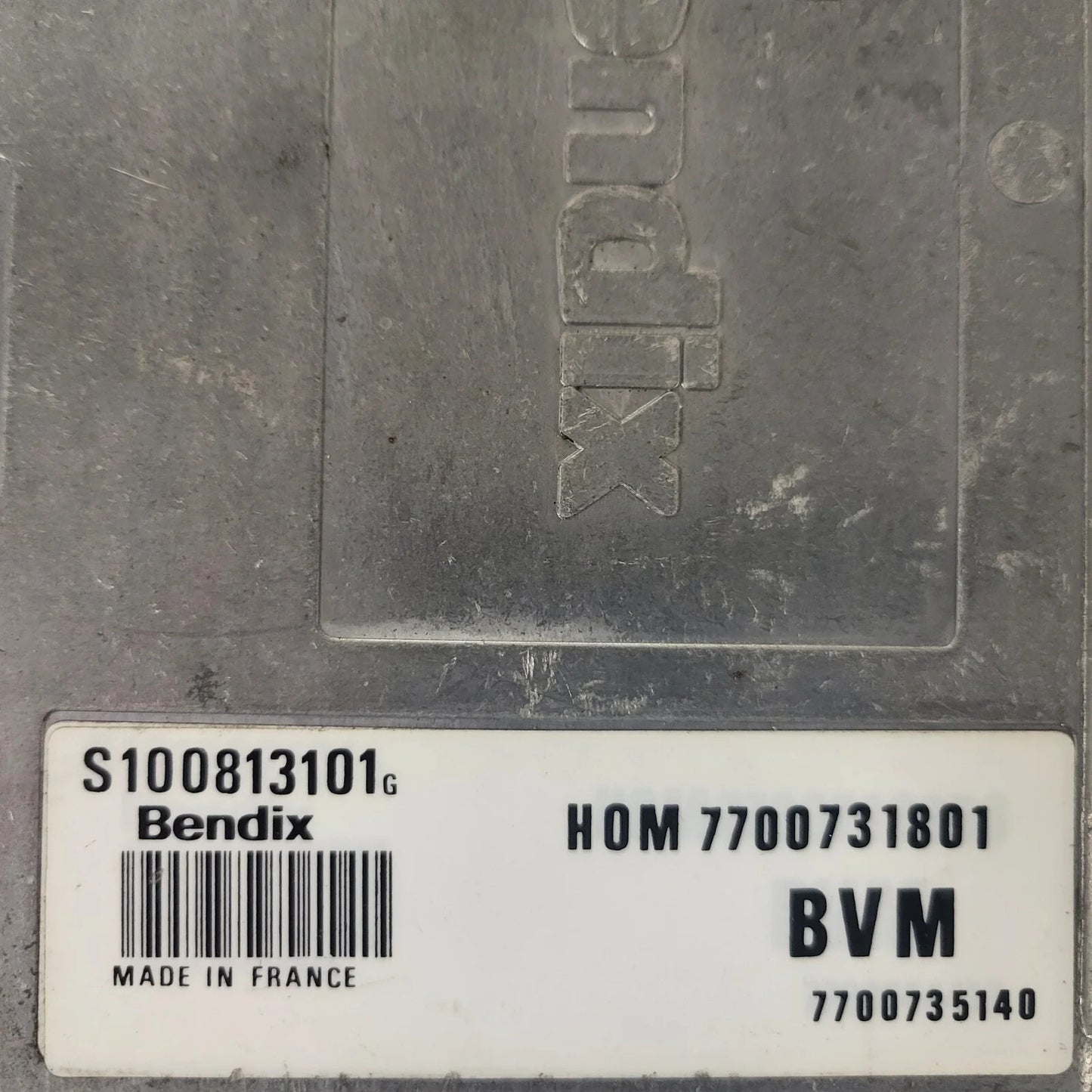 Renault ECU / S100813101G / HOM7700731801 / 770035140 / S100813101 / BENDIX