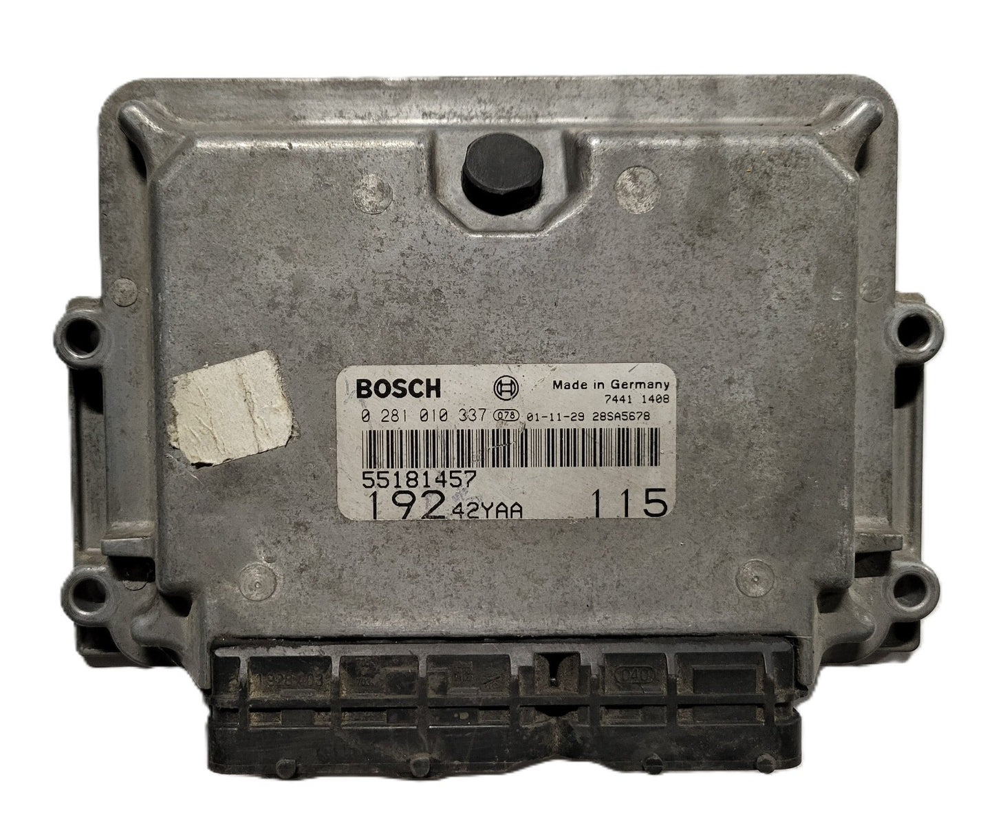 Fiat STILO ECU / 55181457 / 0281010337 / 19242YAA / BOSCH