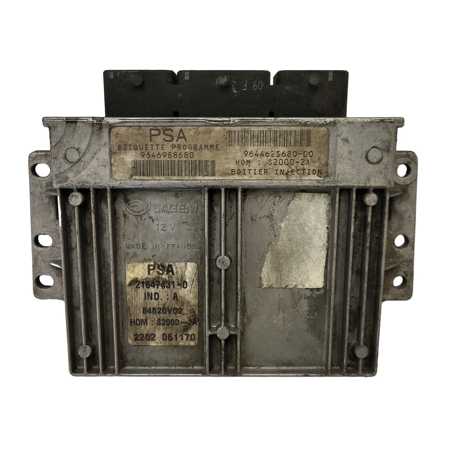 Peugeot Citroen ECU / 9646988680 / 9644625680-00 / 21647431-0 / SAGEM
