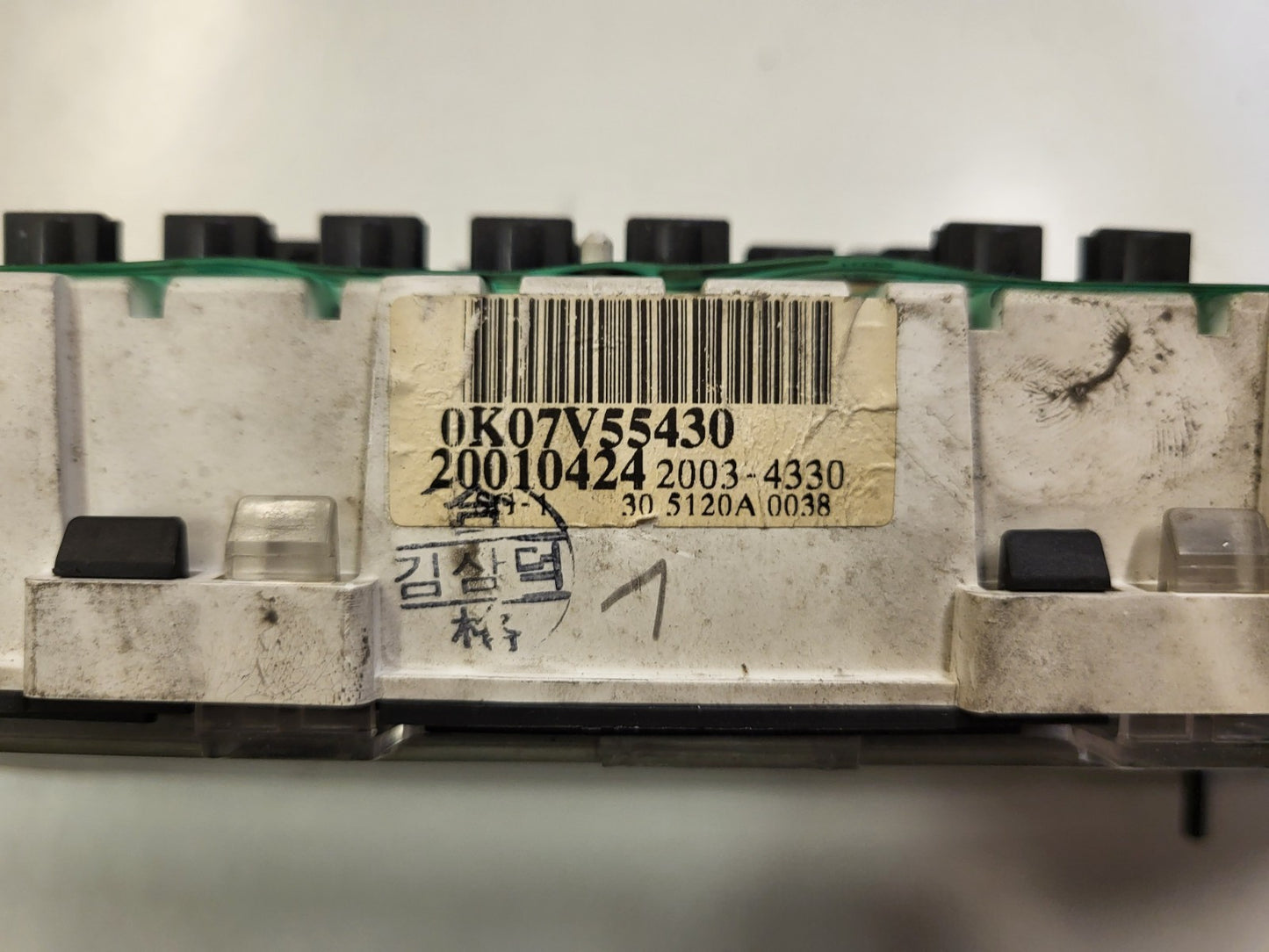 KIA SPORTAGE QUADRO STRUMENTI CONTACHILOMETRI 0K07V55430 / 20010424