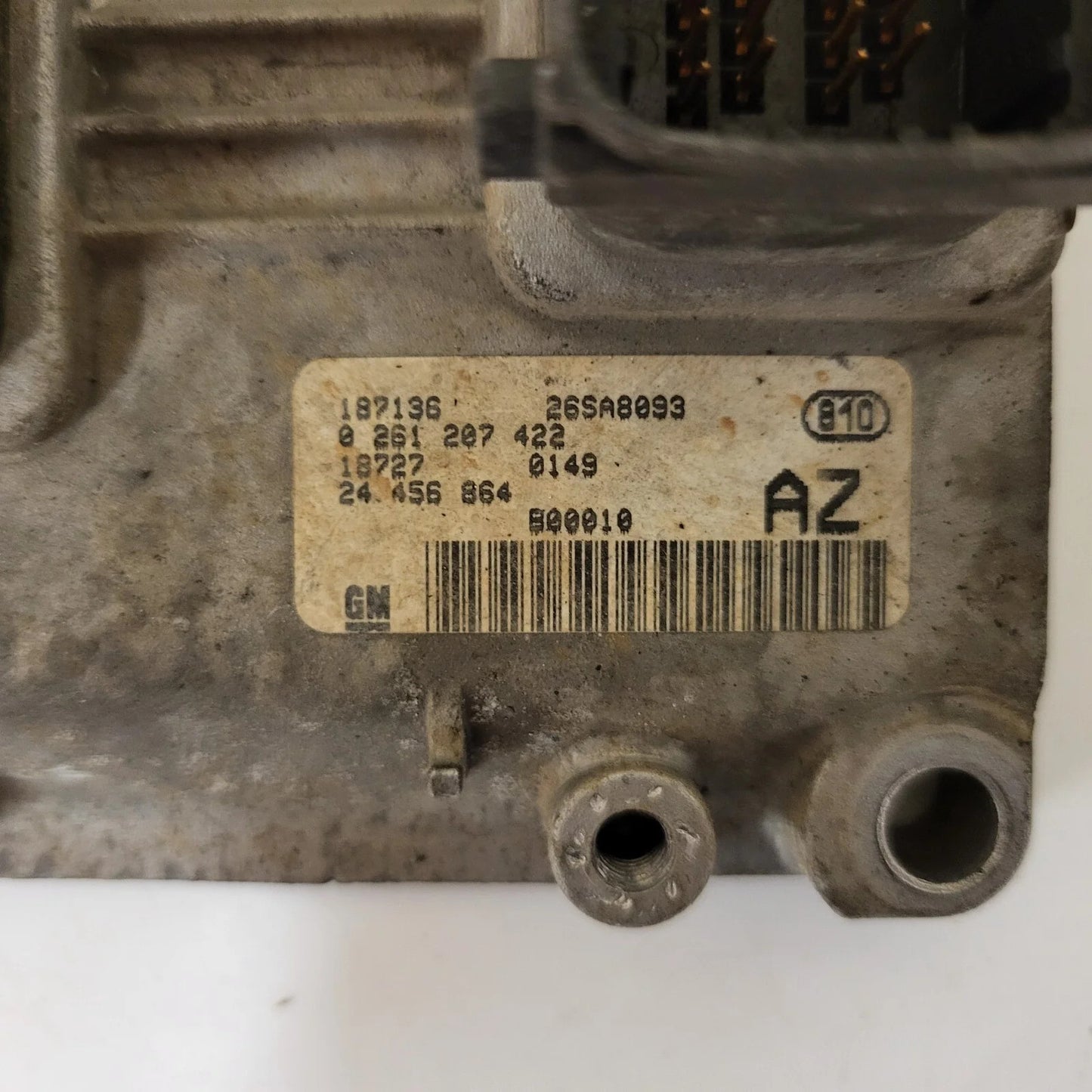 OPEL CORSA AGILA ECU / 0261207422 / 24456864 / AZ /