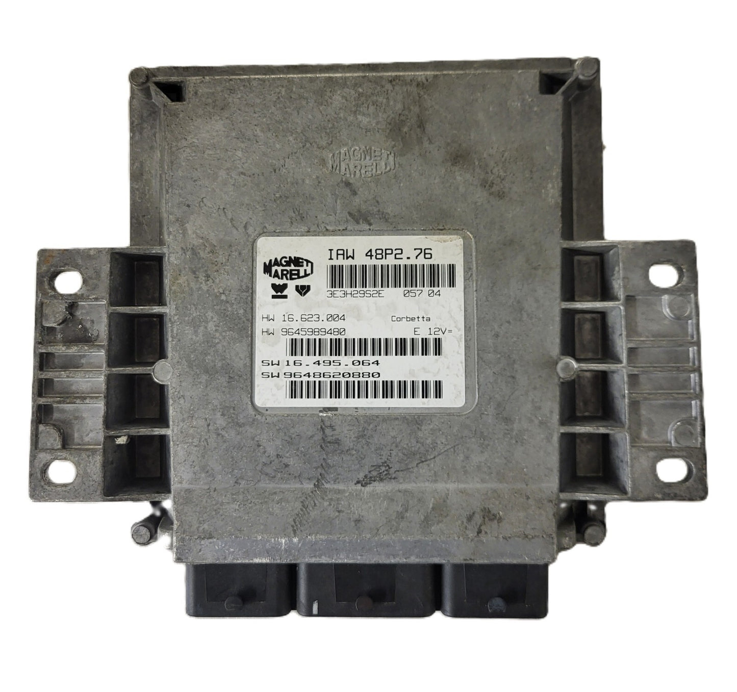 Peugeot 206 1.1 ECU / IAW 48P2.76 / SW 9648620880 / HW 9645989480