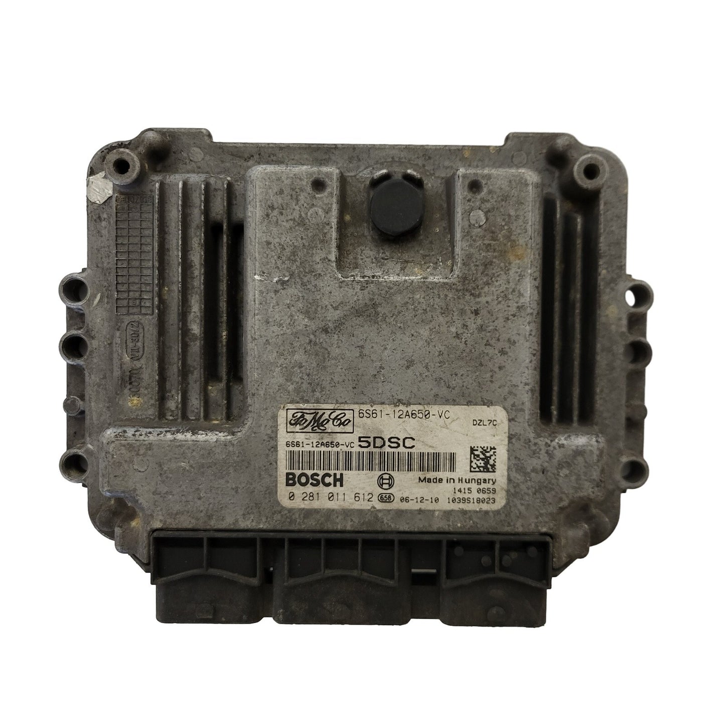 FORD FIESTA FUSION ECU / 0281011612 / 6S61-12A650-VC / 5DSC / DZL7C / BOSCH