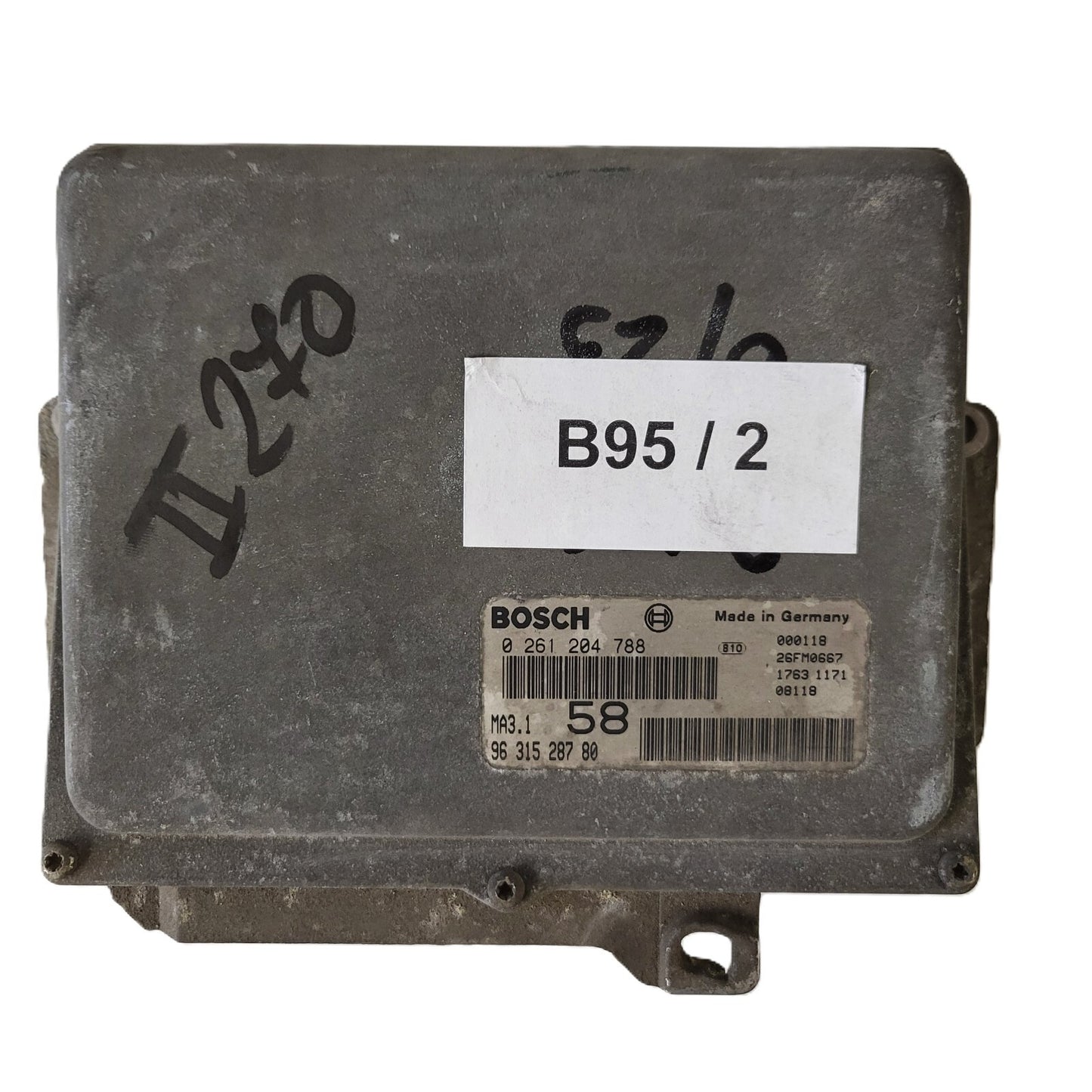 Peugeot Citroen ECU / 0261204788 / 9631528780 / BOSCH