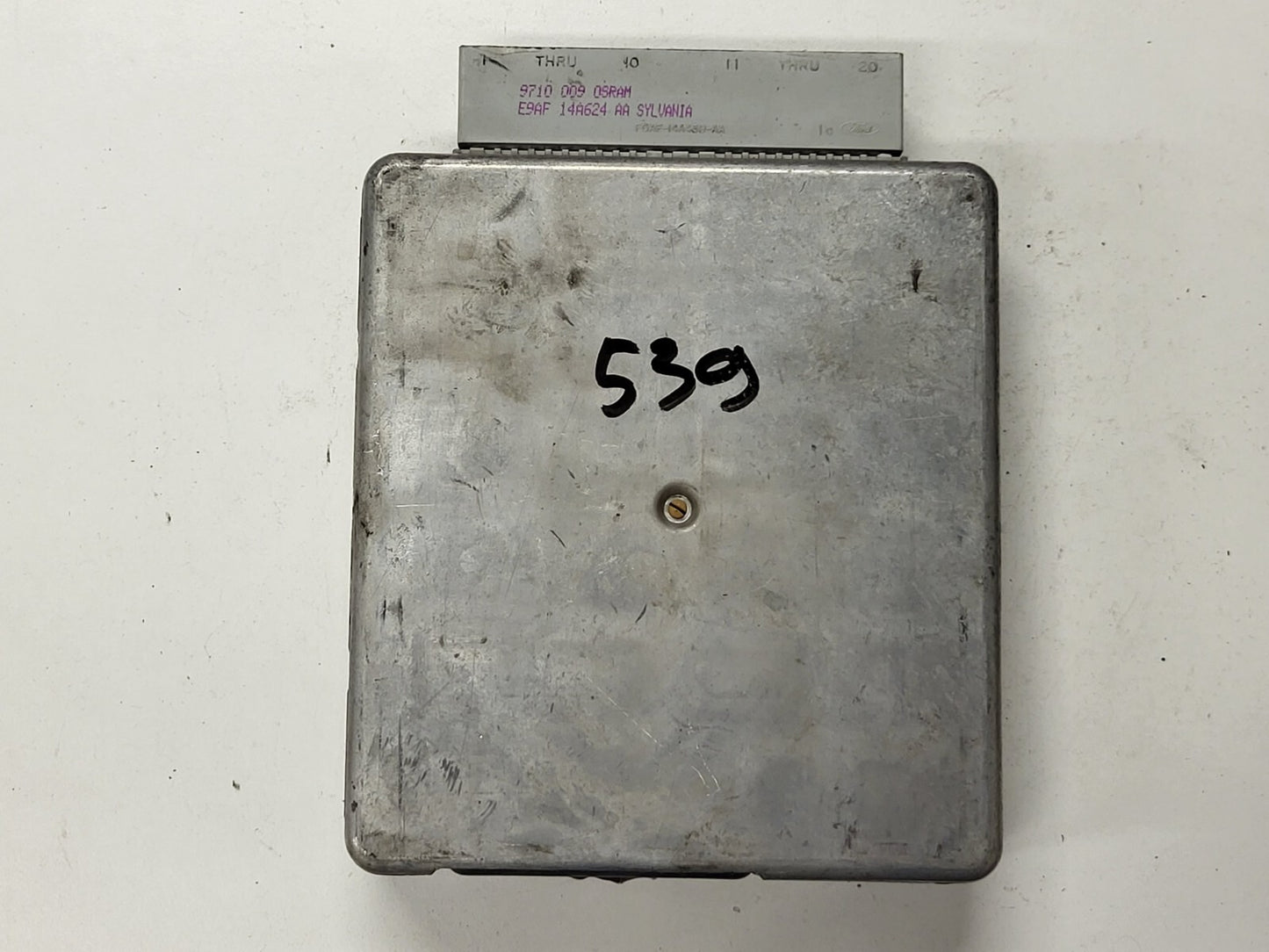 FORD FIESTA ECU / 98FB-12A650-MA / MOPE / LPE-627 / EEC-V / 98FB12A650MA