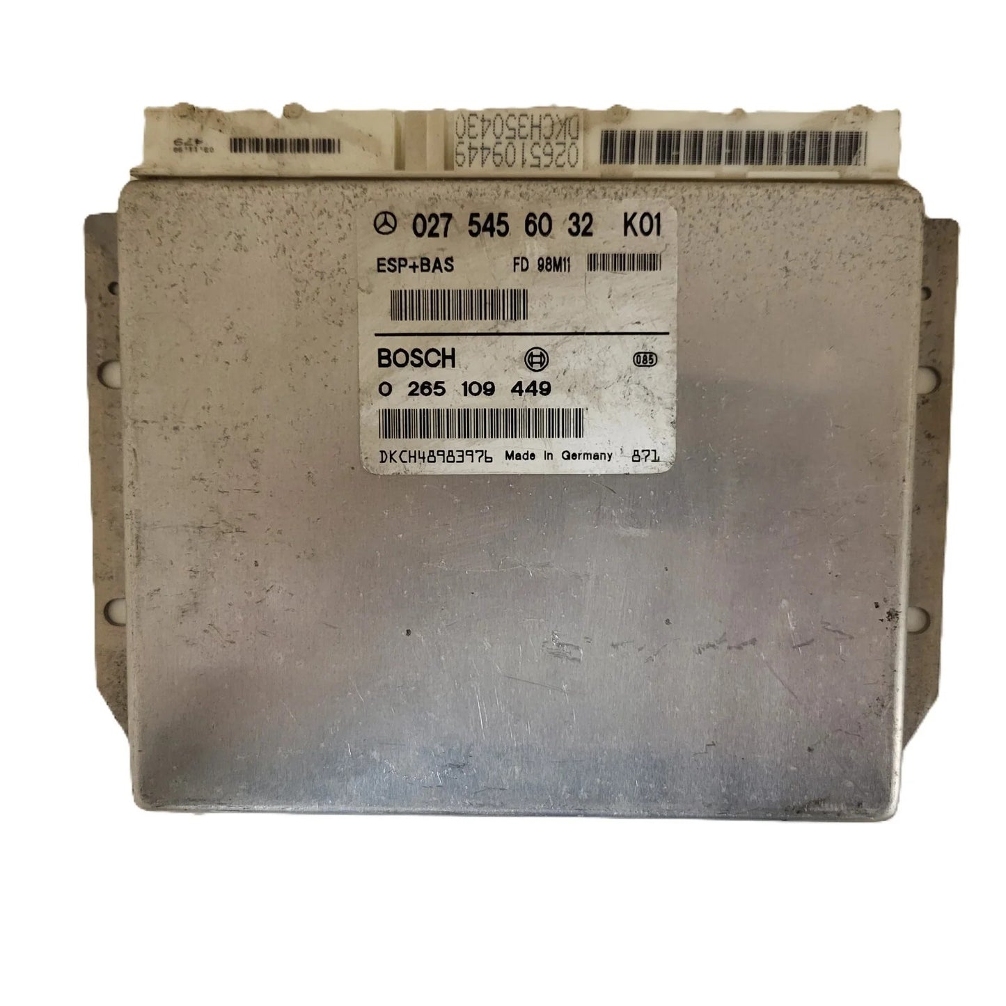 Mercedes a class ecu / 0265109449 / 0275456032 / BOSCH