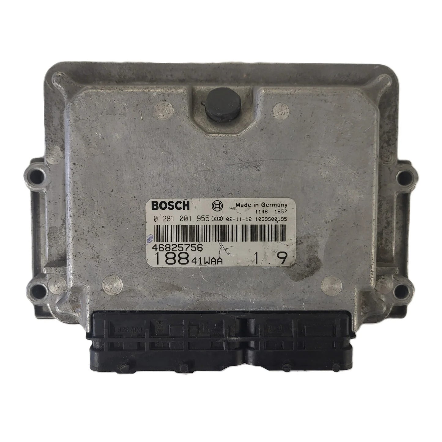Fiat Punto 188 1.9 JTD ECU / 0281001955 / 46825756 / BOSCH