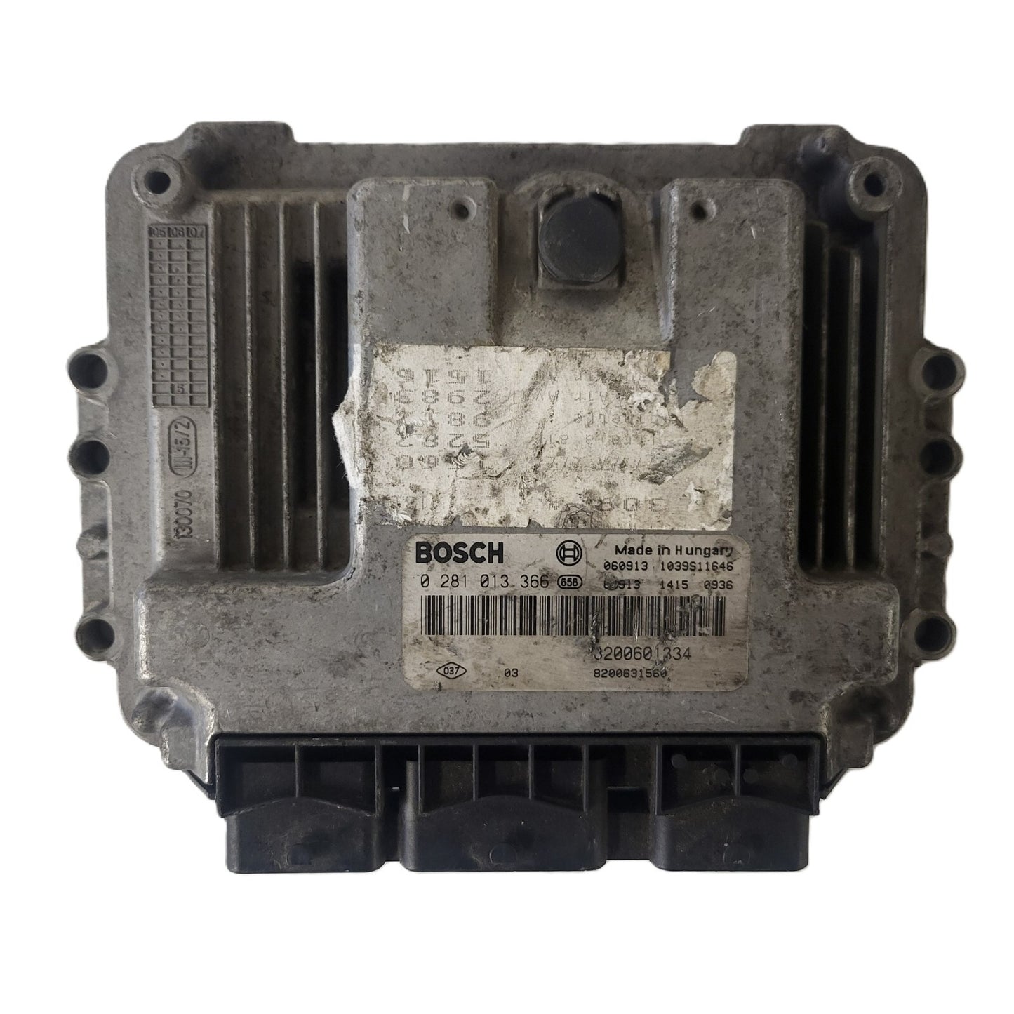 Renault Megane Scenic ECU / 0281013366 / 8200601334 / 8200631560 / BOSCH-