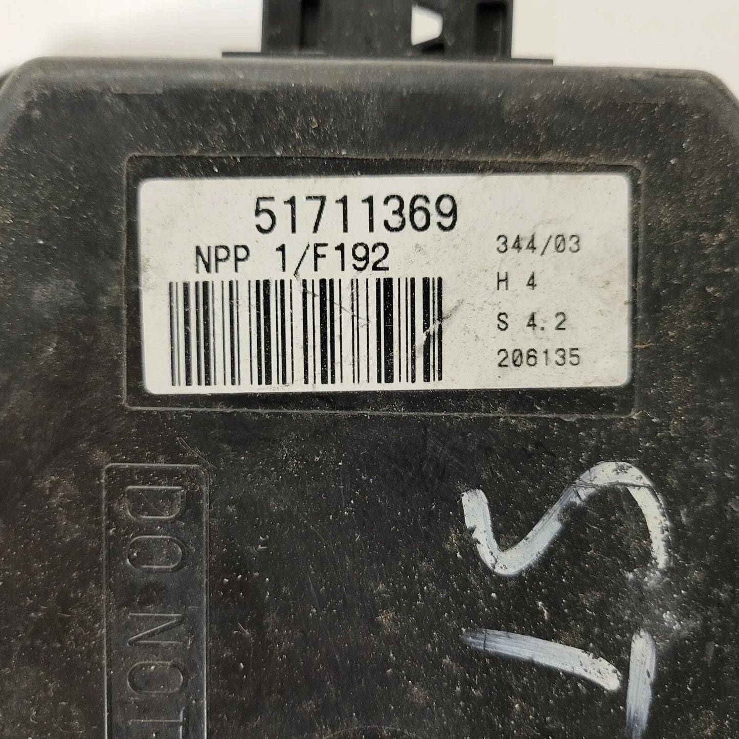 FIAT STILO CENTRALINA PORTA ANT DX ECU / 51711369 / 206135 /