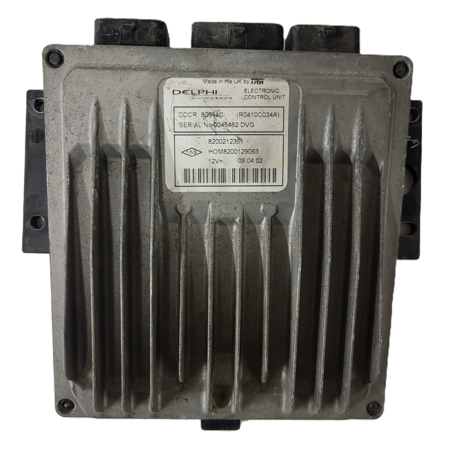 RENAULT CLIO ECU / DDCR / R0410C034A / 8200212351 / 8200129063 / DELPHI