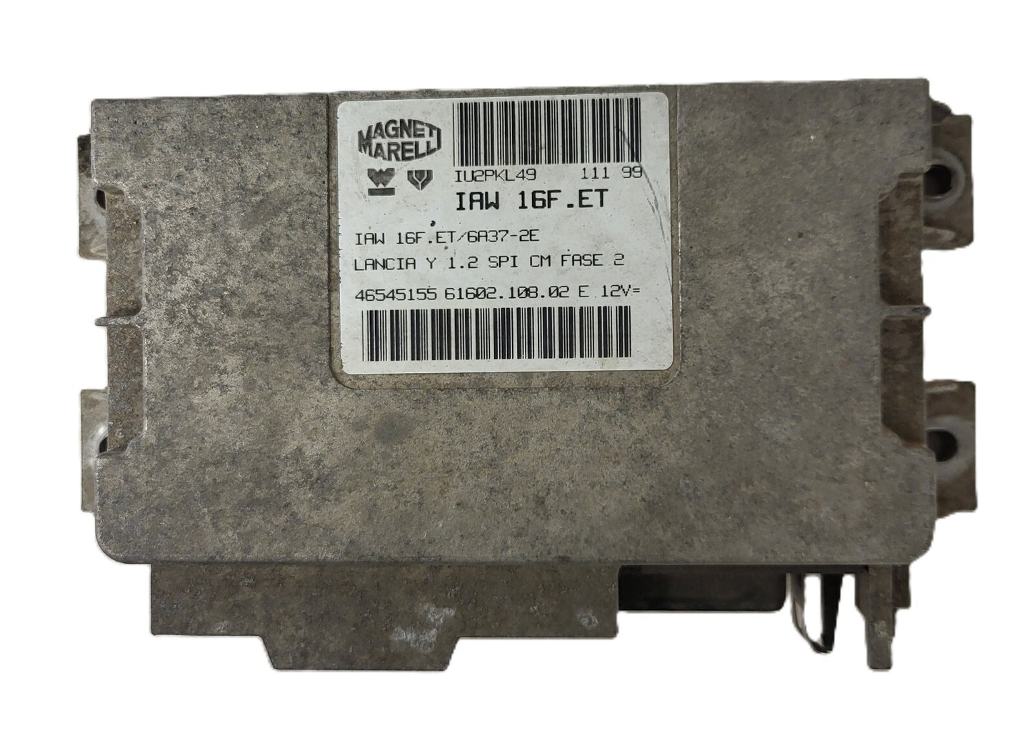 LANCIA Y 1.2 ECU / IAW 16F.ET / 46545155 /61602.108.02 / MAGNETI MARELLI