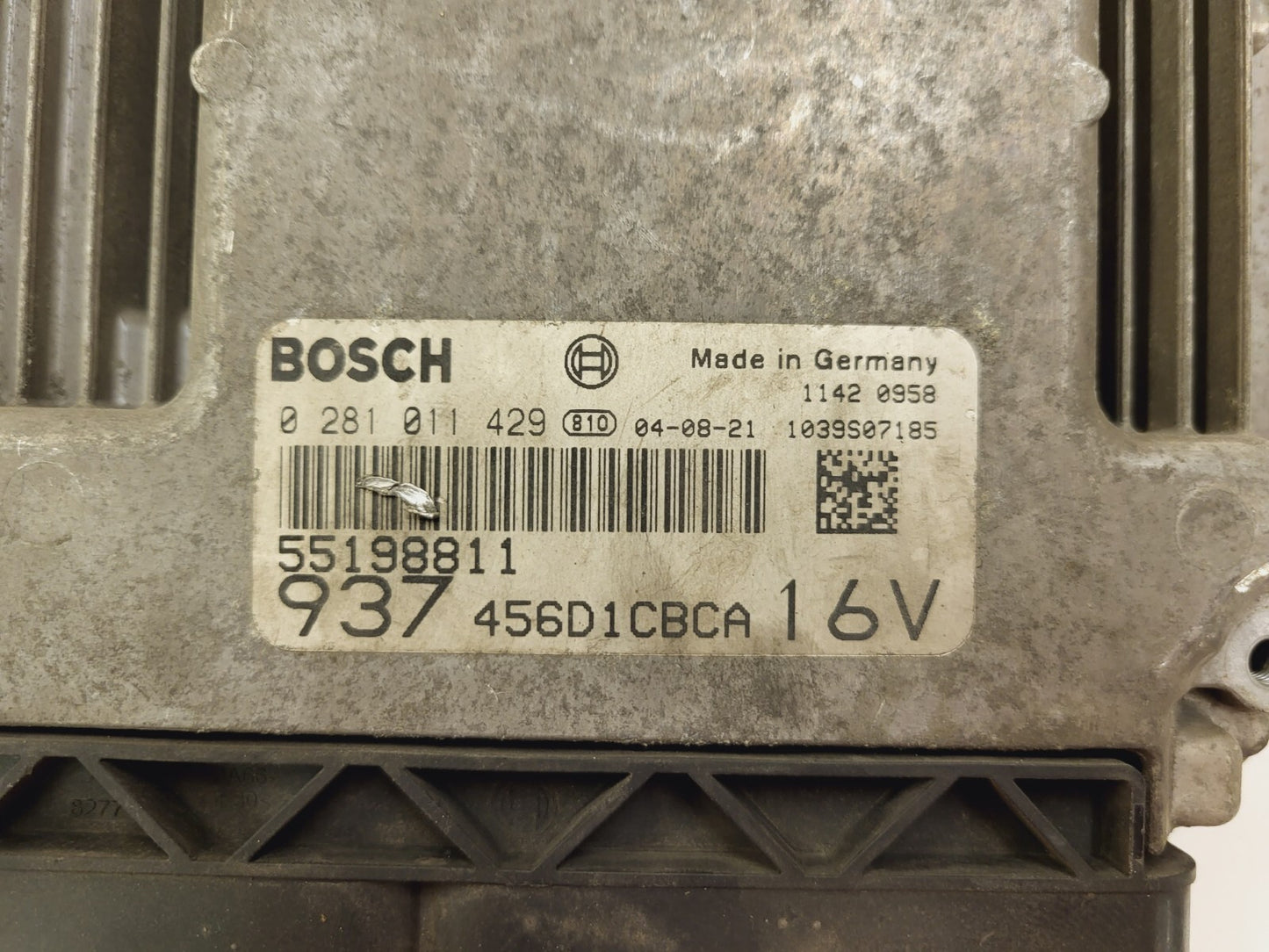 ALFA ROMEO ECU / 0281011429 / 55198811 / BOSCH