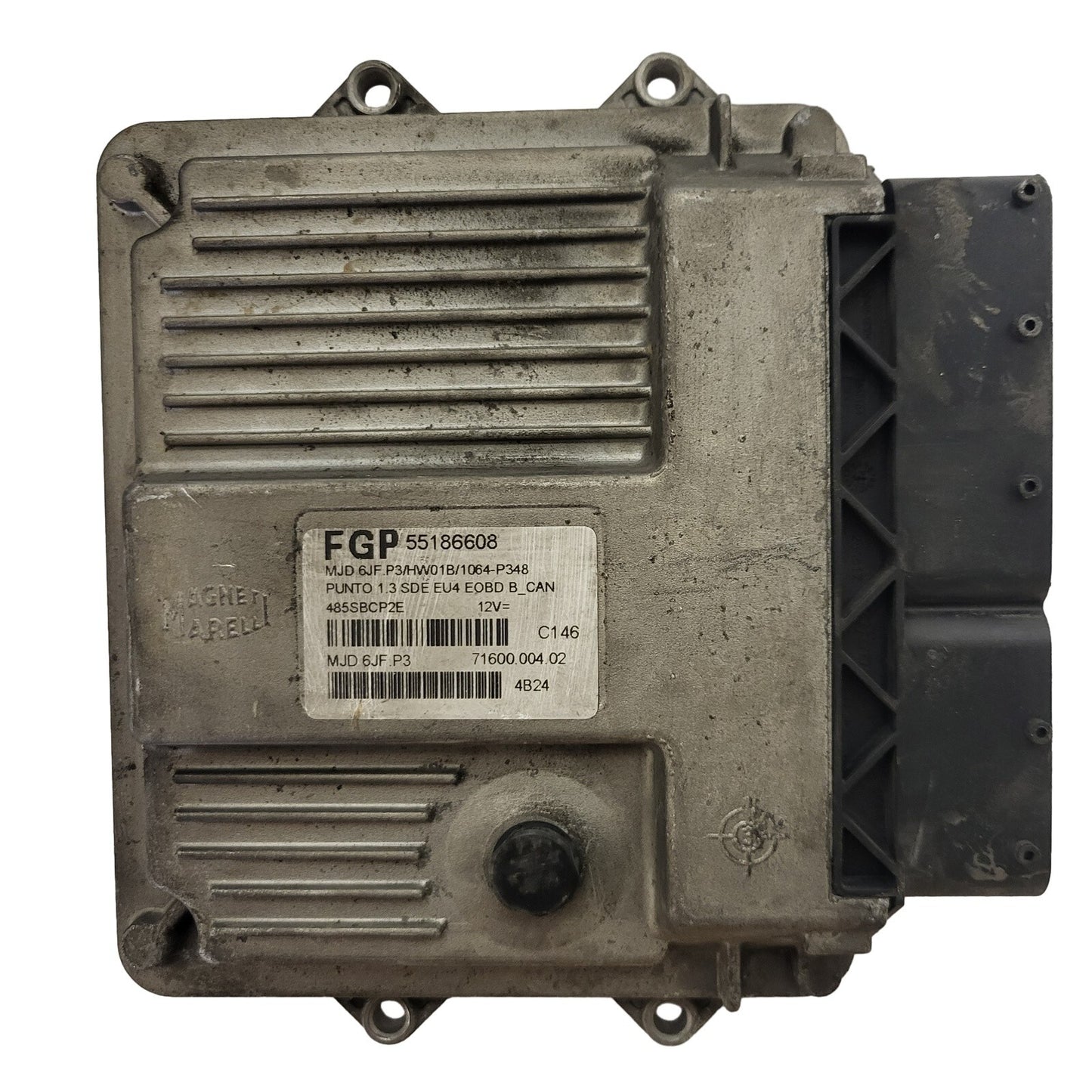 OPEL TIGRA 1.3 JTD NT4 ECU / FGP 55198928 / MJD6J0.T2 / 7160006503 / MAGNETI