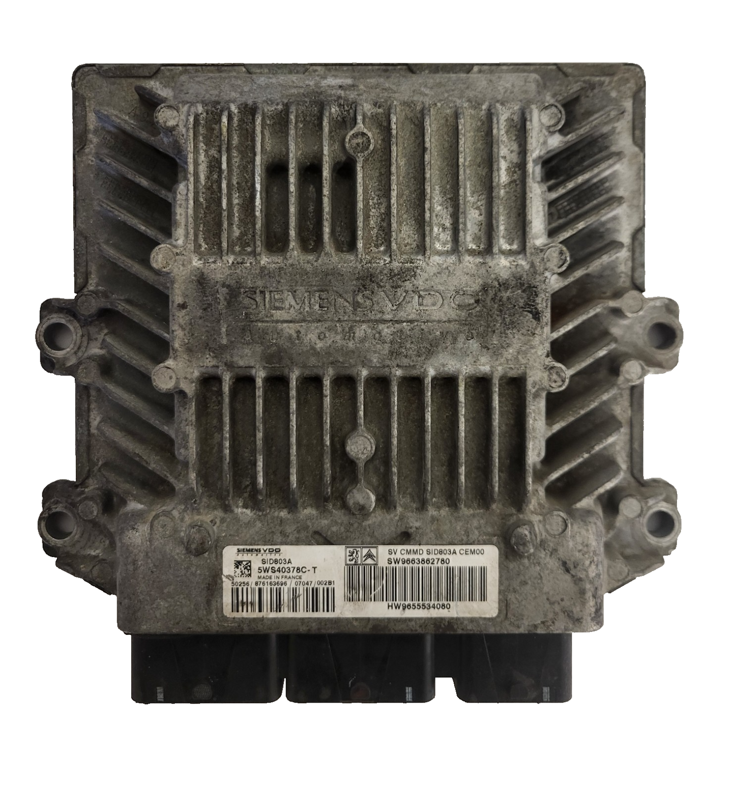 FIAT SCUDO EXPERT JUMPY ECU / 5WS40378C-T SW9663862780 HW9655534080 SID803A
