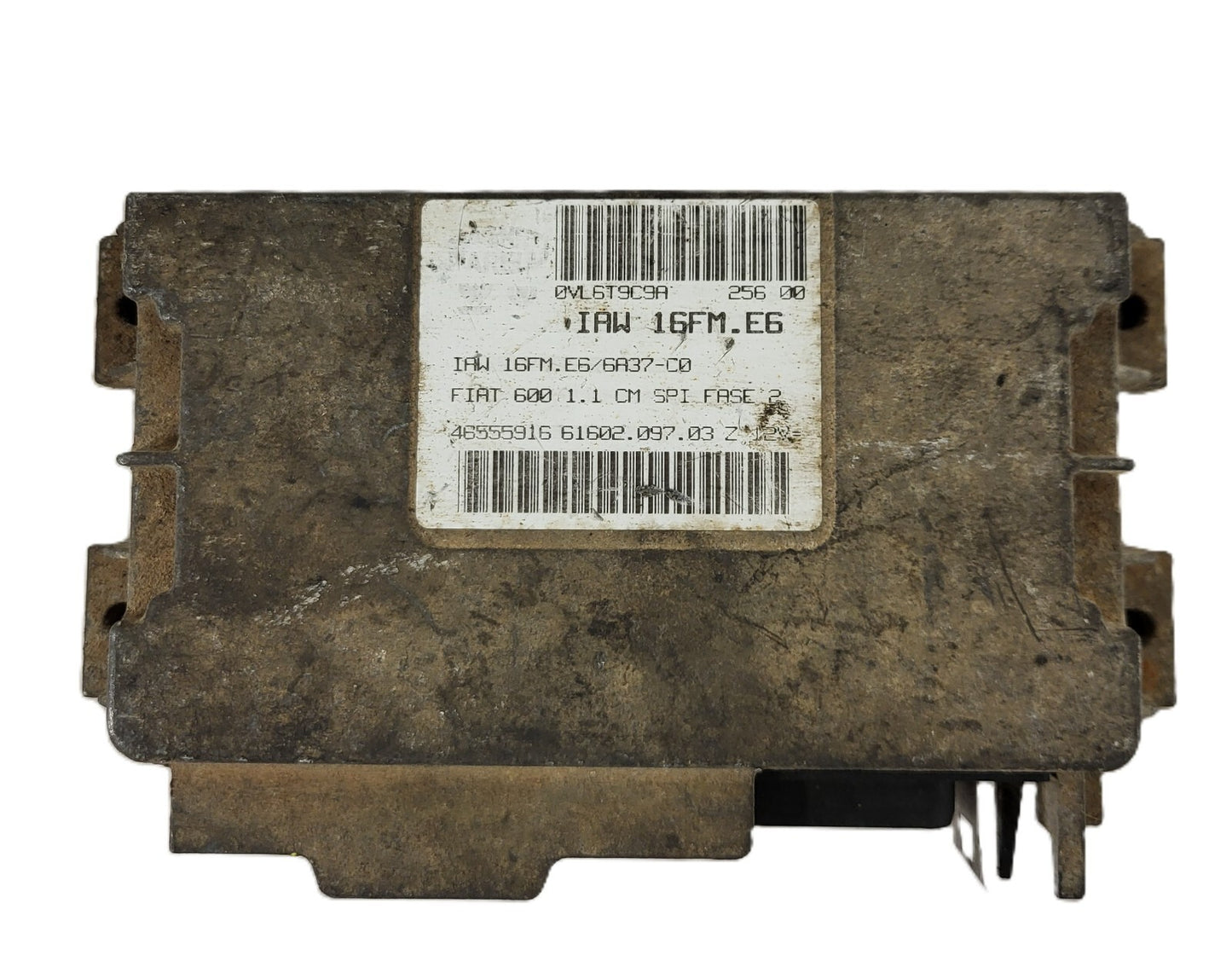 FIAT 600 1.1 ECU / IAW 16FM.E6 / 46555916 / 61602.097.03 / MAGNETI MARELLI