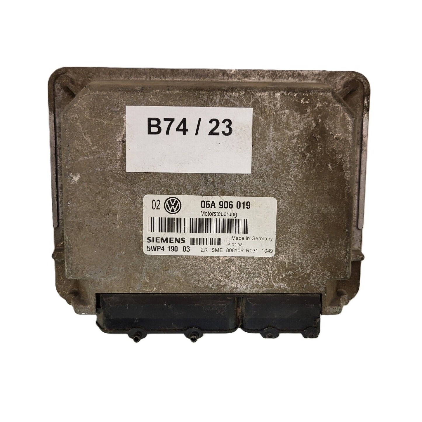 VW AUDI ECU / 06A906019 / 5WP4190 03 / SIEMENS