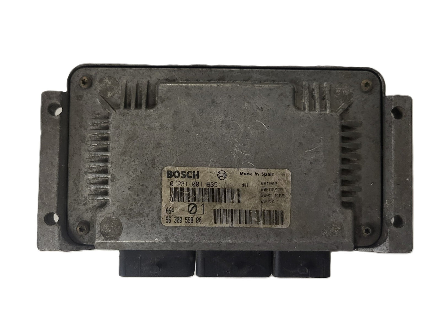 Citroen Saxo Peugeot 106 ECU / 0281001839 / 9630059880 / AS4 / BOSCH