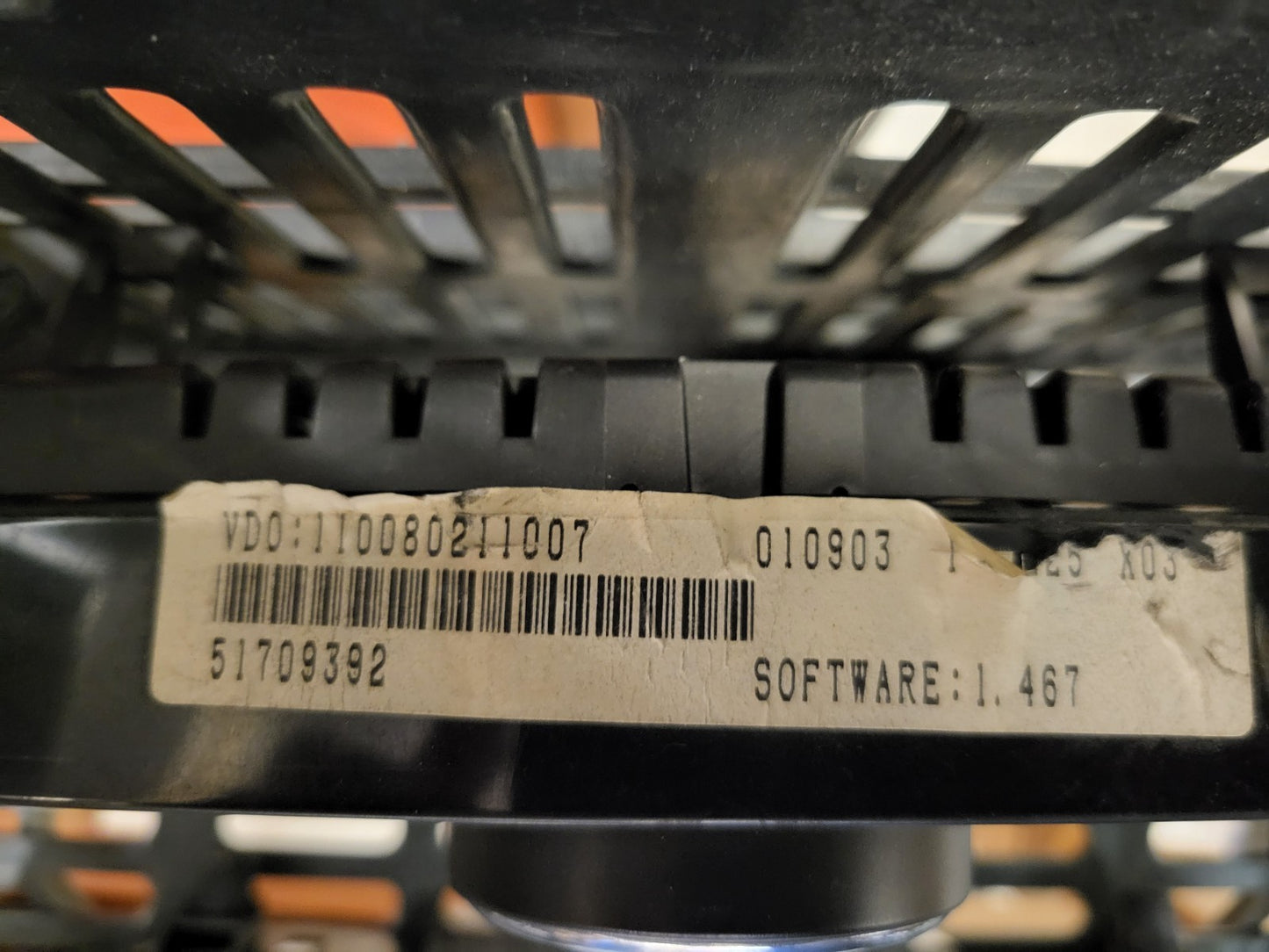 LANCIA YPSILON DIESEL 51709392 QUADRO STRUMENTI CONTACHILOMETRI TACHIMETRO