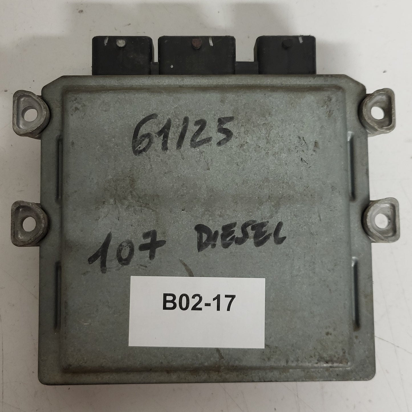 CITROEN PEUGEOT TOYOTA ECU / 5WS40168H-T / 9661097080 / 89661-YV010 / SID805