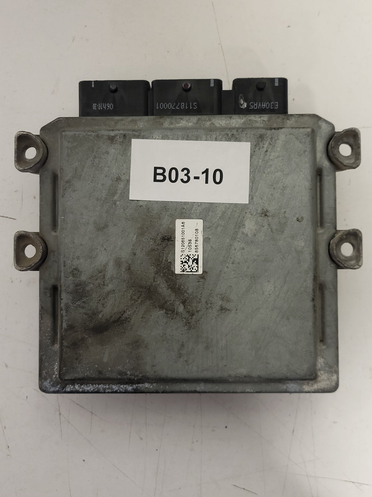 FORD ECU / 4M51-12A650-JH / 5WS40303H-T / 3ANH / J38AC / SIEMENS - B03-10 - 3
