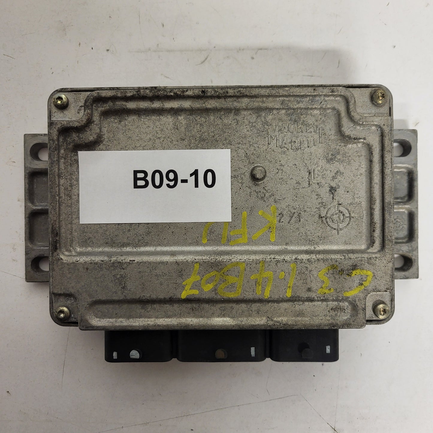 PEUGEOT 206 ECU / IAW 6LP2.02 / 9654722580 / 9647498180 / MAGNETI MARELLI - B09-10 - 3