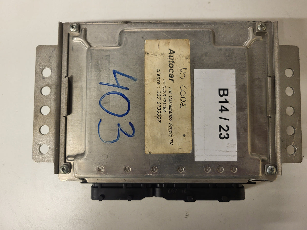 ALFA ROMEO 156 ECU / 0281011491 / 55188343 / BOSCH - B14-23 - 3