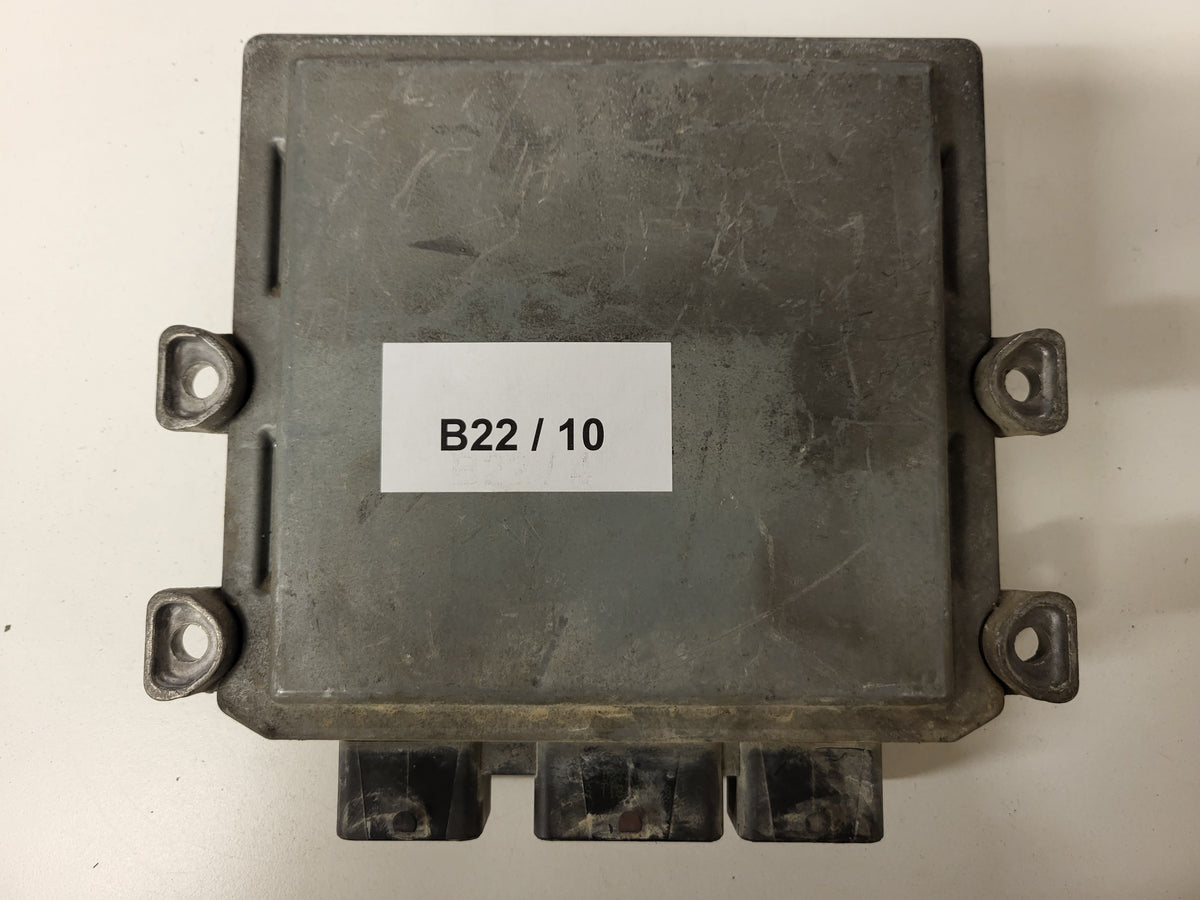 FORD FIESTA ECU / 2S6A-12A650-BN / 5WS40027-T / 1BSH / SID802 / 1BSH / SIEMENS - B22-10 - 3