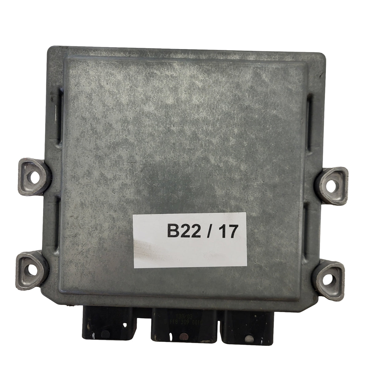 PEUGEOT CITROEN ECU / 5WS40068C-T / 9652888580 / 9648624280 / SID804 / SIEMENS - B22-17 - 3