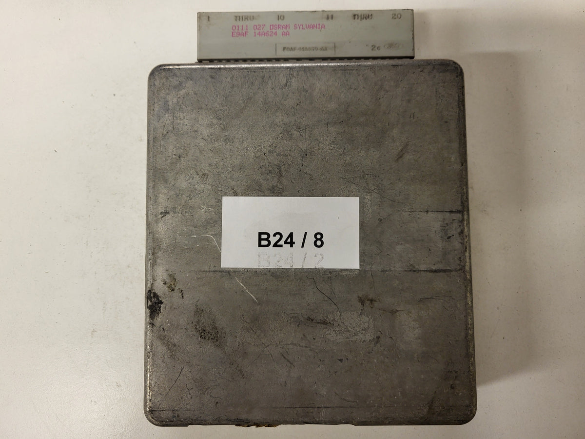 FORD KA ECU / 1S5A-12A650-CA / LGF0 / EEC-V / LP4-322 / 1S5A12A650CA / VISTEON - B24-08 - 3