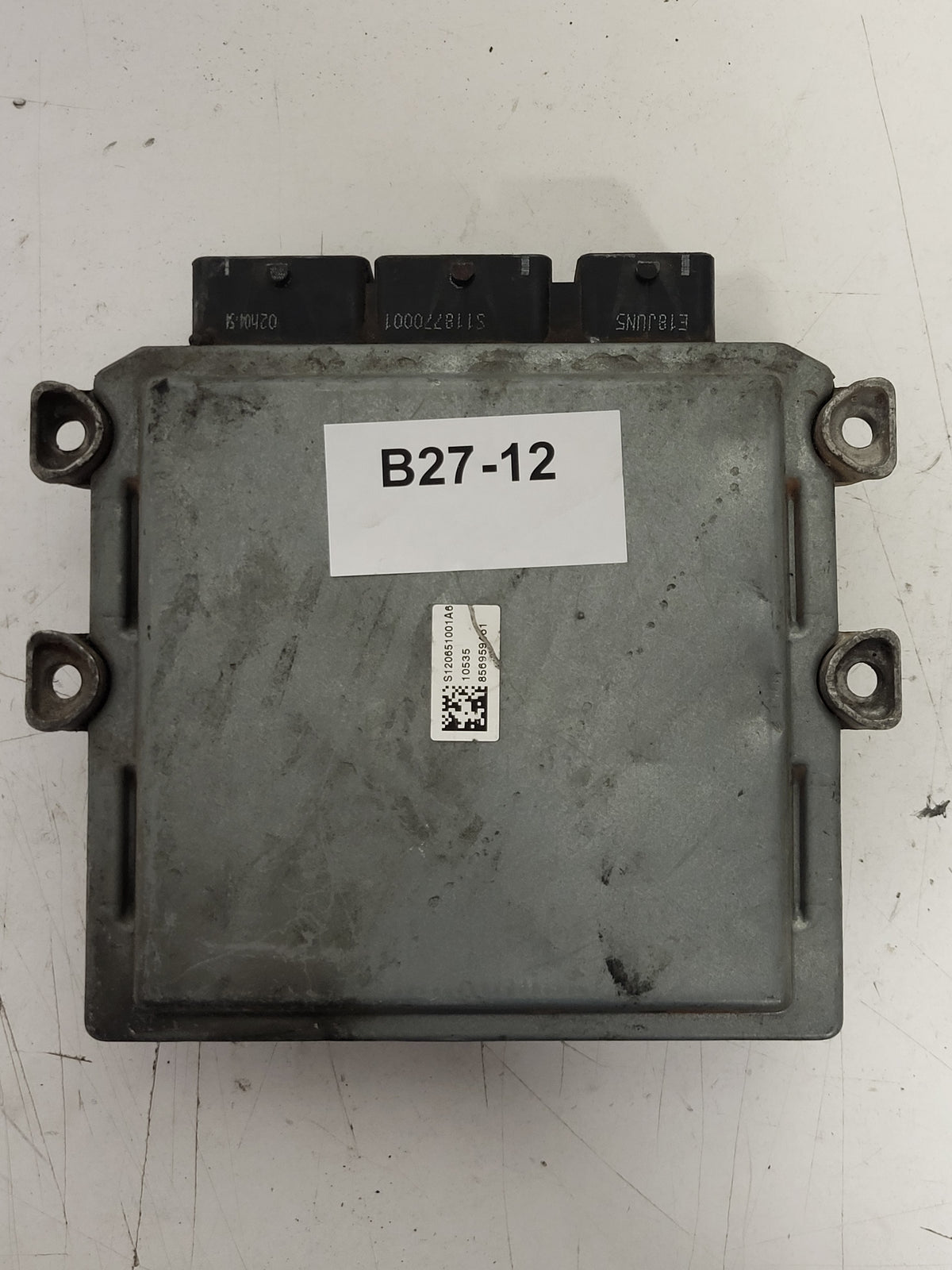 FORD ECU / 4M51-12A650-JK / 5WS40303J-T / 3ANK / SID202 / SIEMENS - B27-12 - 3