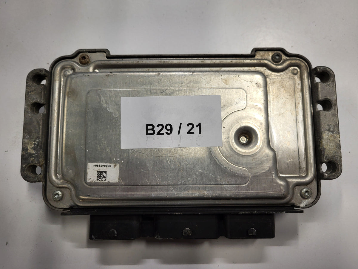 Peugeot 206 ECU / 0261208901 / 9662560580 / ME7.4.5 / 7.4.5 / 9652552380 / BOSCH - B29-21 - 3