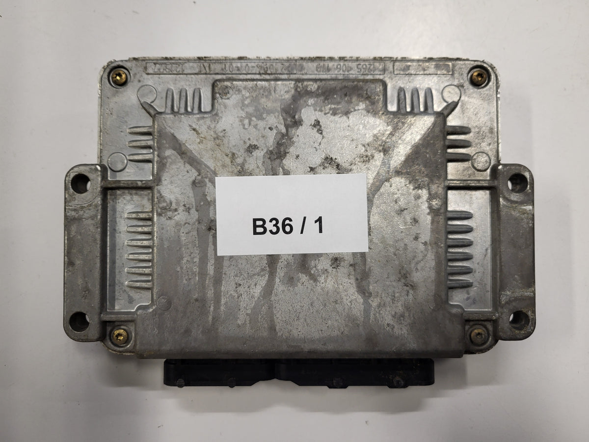 RENAULT MEGANE SCENIC ECU / 0281010442 / HOM 8200049306 / 8200199726 / BOSCH - B36-01 - 3