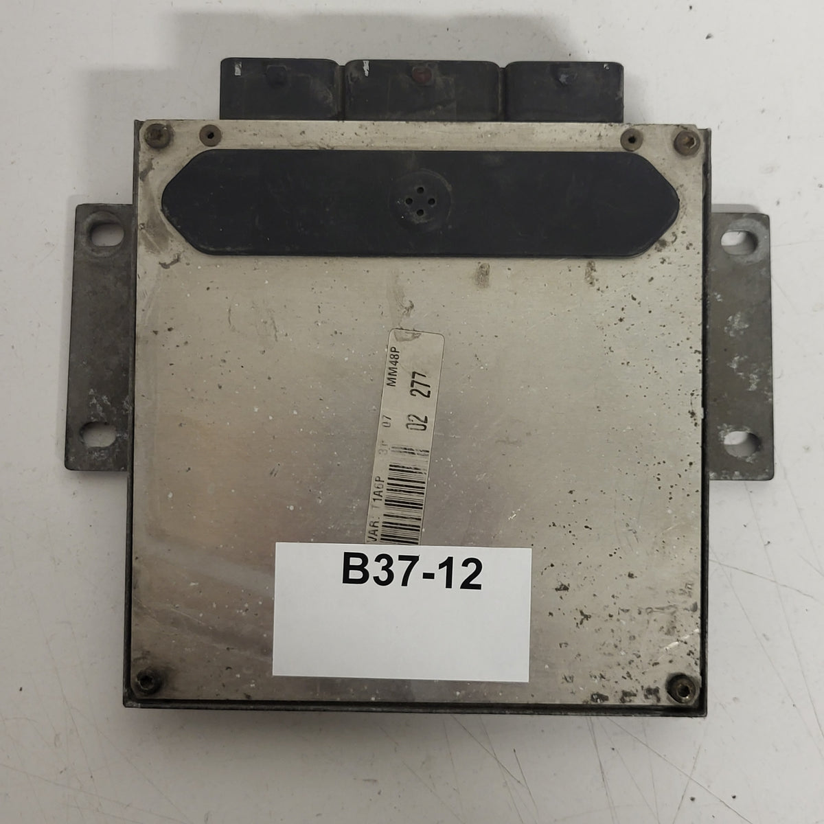 PEUGEOT 206 ECU / IAW 48P2.76 / 9643707380 / 9644925780 / MAGNETI MARELLI - B37-12 - 3