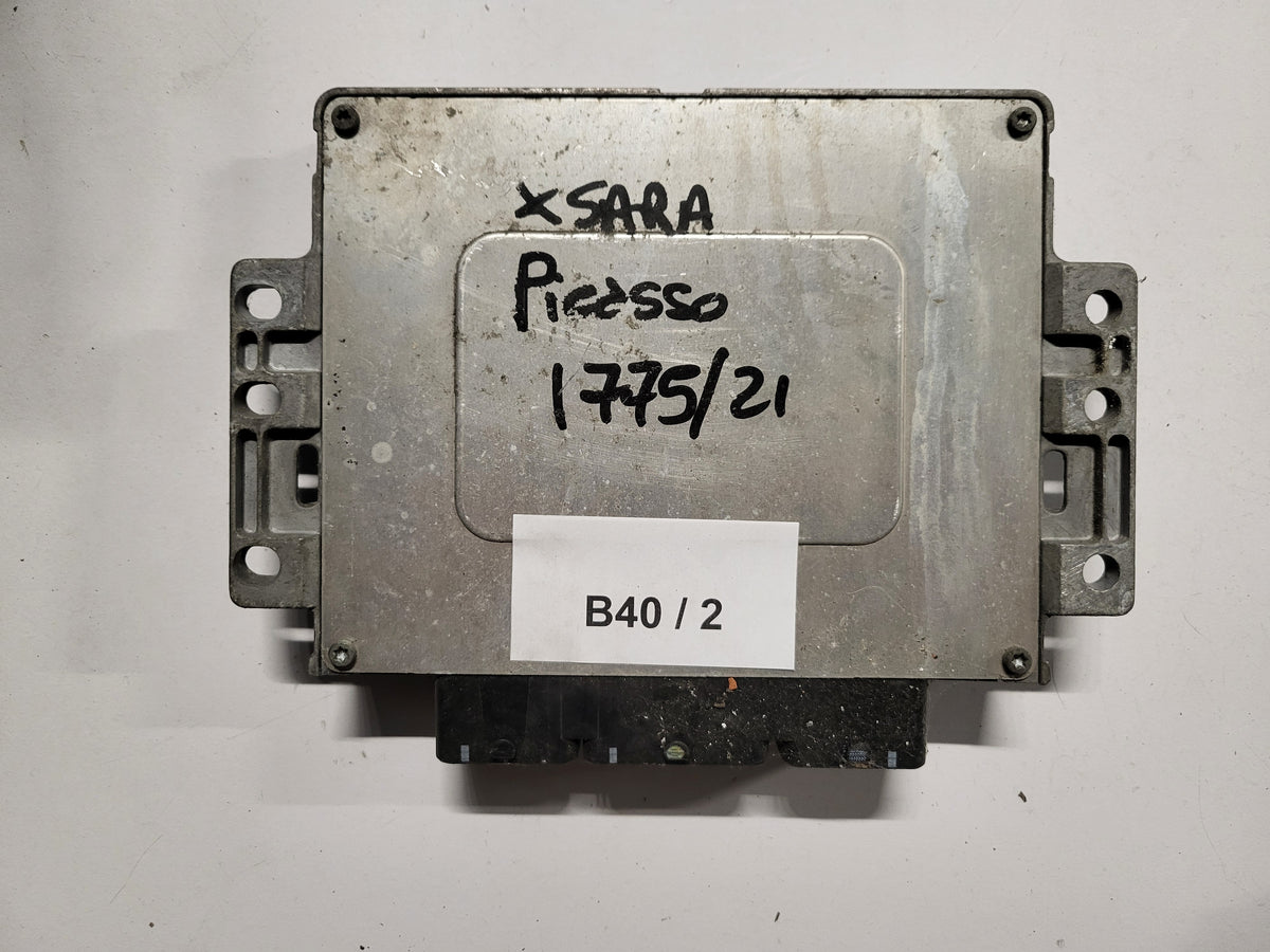 Citroen Peugeot ECU / 9648707780 / 9644674980 / 21647777-0 / SAGEM - B40-02 - 3