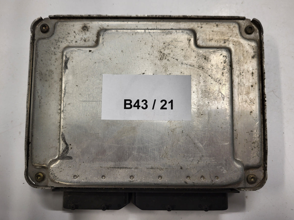 VW VAG POLO GOLF ECU / 045906019C / 0281010697 / EDC15P+ / BOSCH - B43-21 - 3