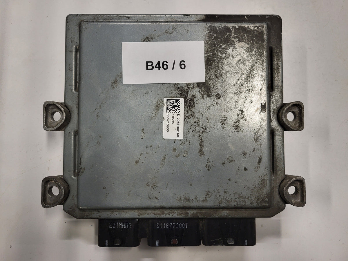 FORD ECU / 4M51-12A650-JH / 5WS40303H-T / 3ANH / J38AC / SIEMENS - B46-06 - 3