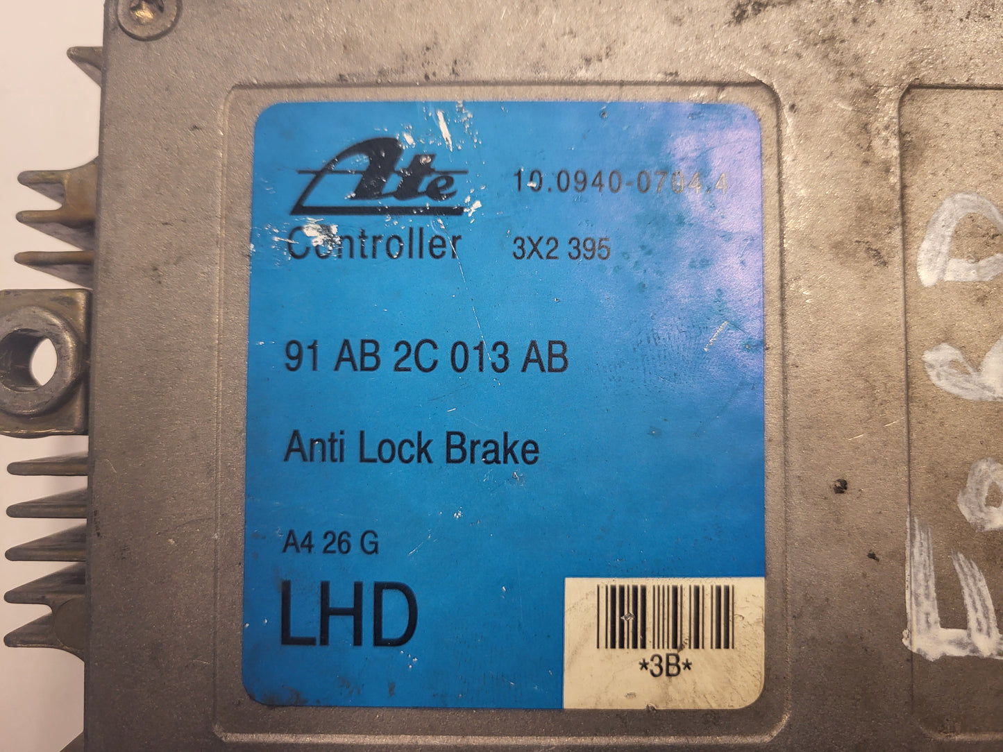 FORD ESCORT ABS ECU / 91AB2C013AB / 10.0940-0704.4 / 3X2395