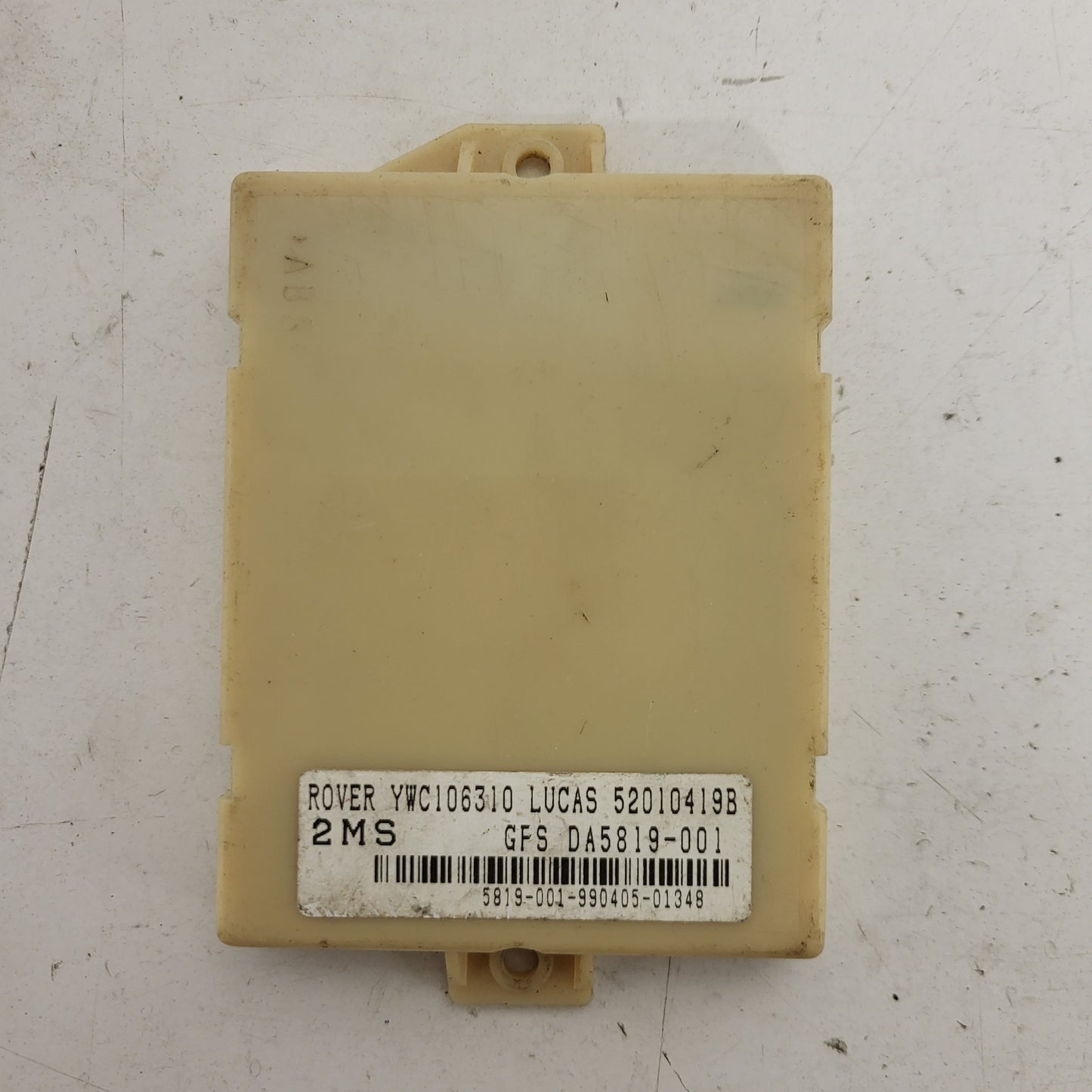 LAND ROVER FREELANDER ALARM ECU MODULE / YWC106310 / 52010419B / DA5819-001 - B48-10 - 3