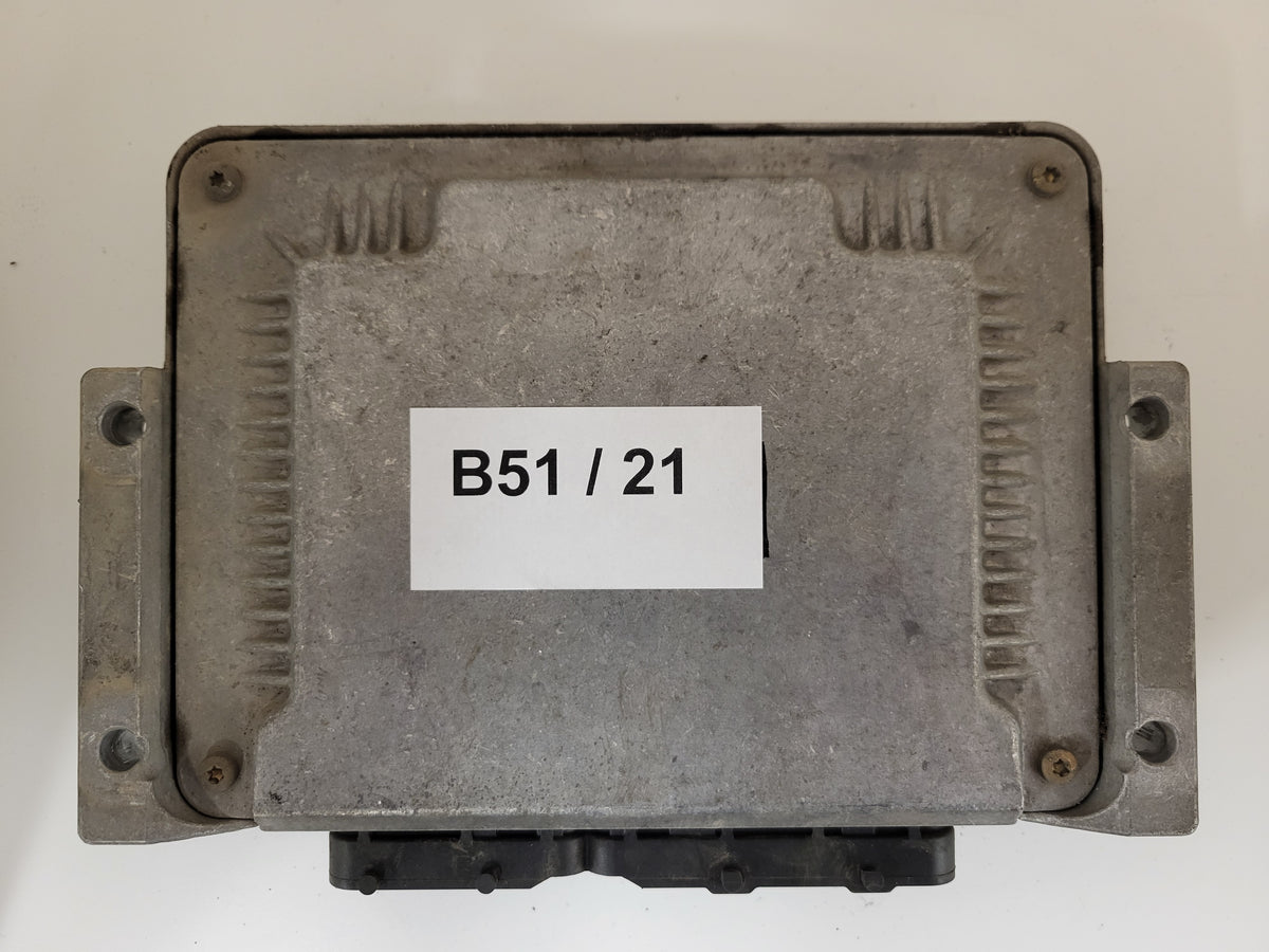 Fiat STILO ECU / 0281011396 / 55187569 / 1039S02173 / BOSCH - B51-21 - 3