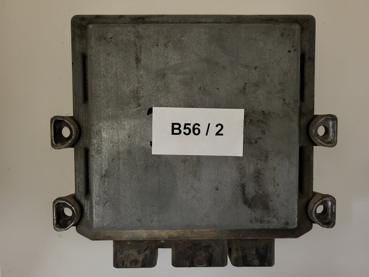 FORD FIESTA ECU / 2S6A-12A650-BG / 5WS40027G-T / 1BSB / SID802 / SIEMENS - B56-02 - 3