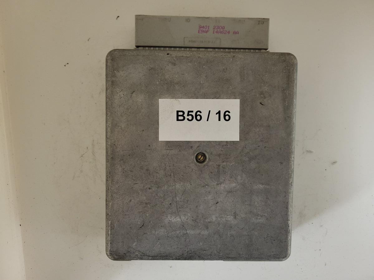 FORD FIESTA ECU / 94FB-12A650-FA / CSD-201 / EEC-IV / GERM - B56-16 - 3