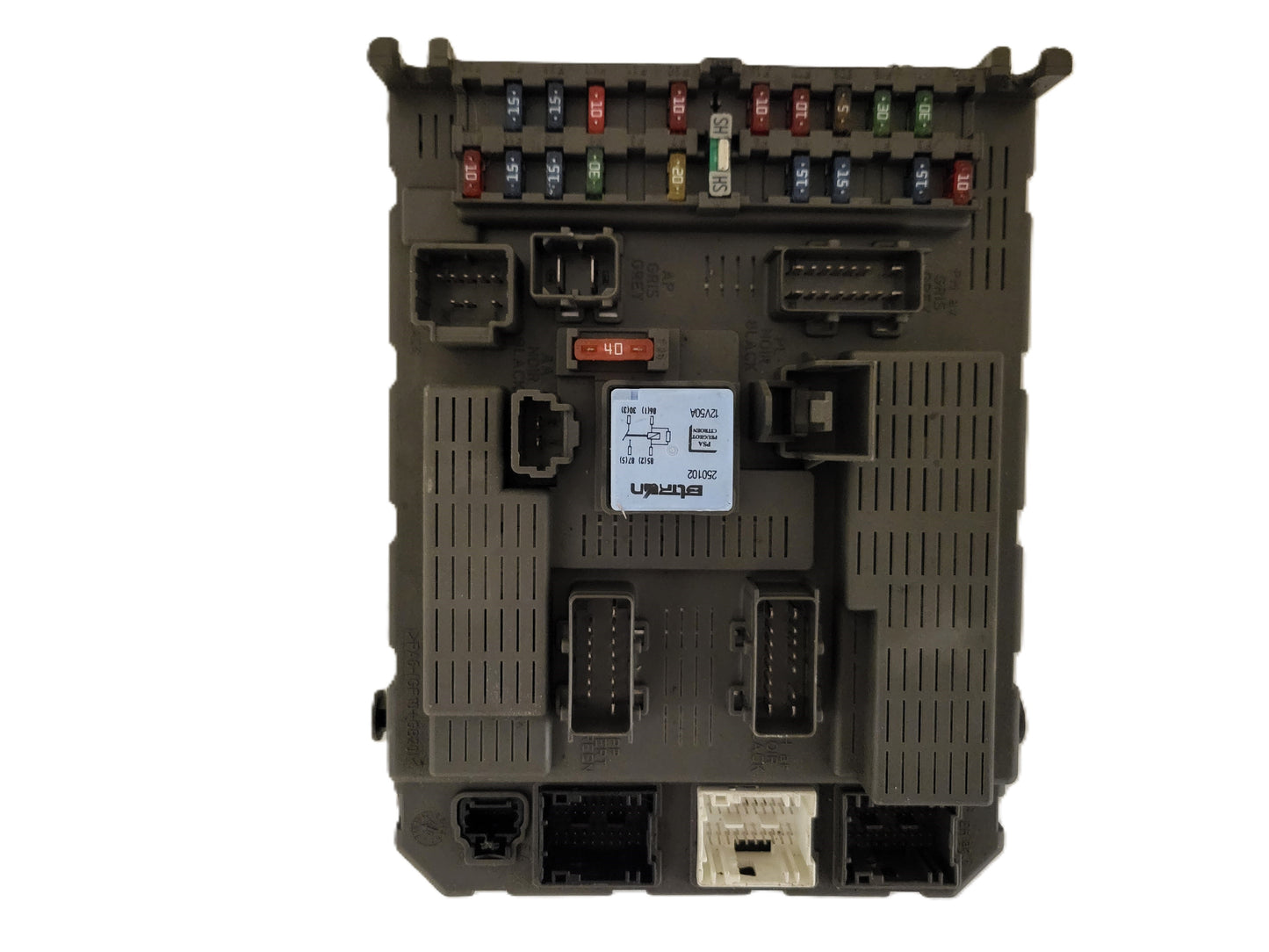 CITROEN C5 FUSE BOX ECU MODULE / 9649301780/ 9637466180 / 98162200 / 26301608