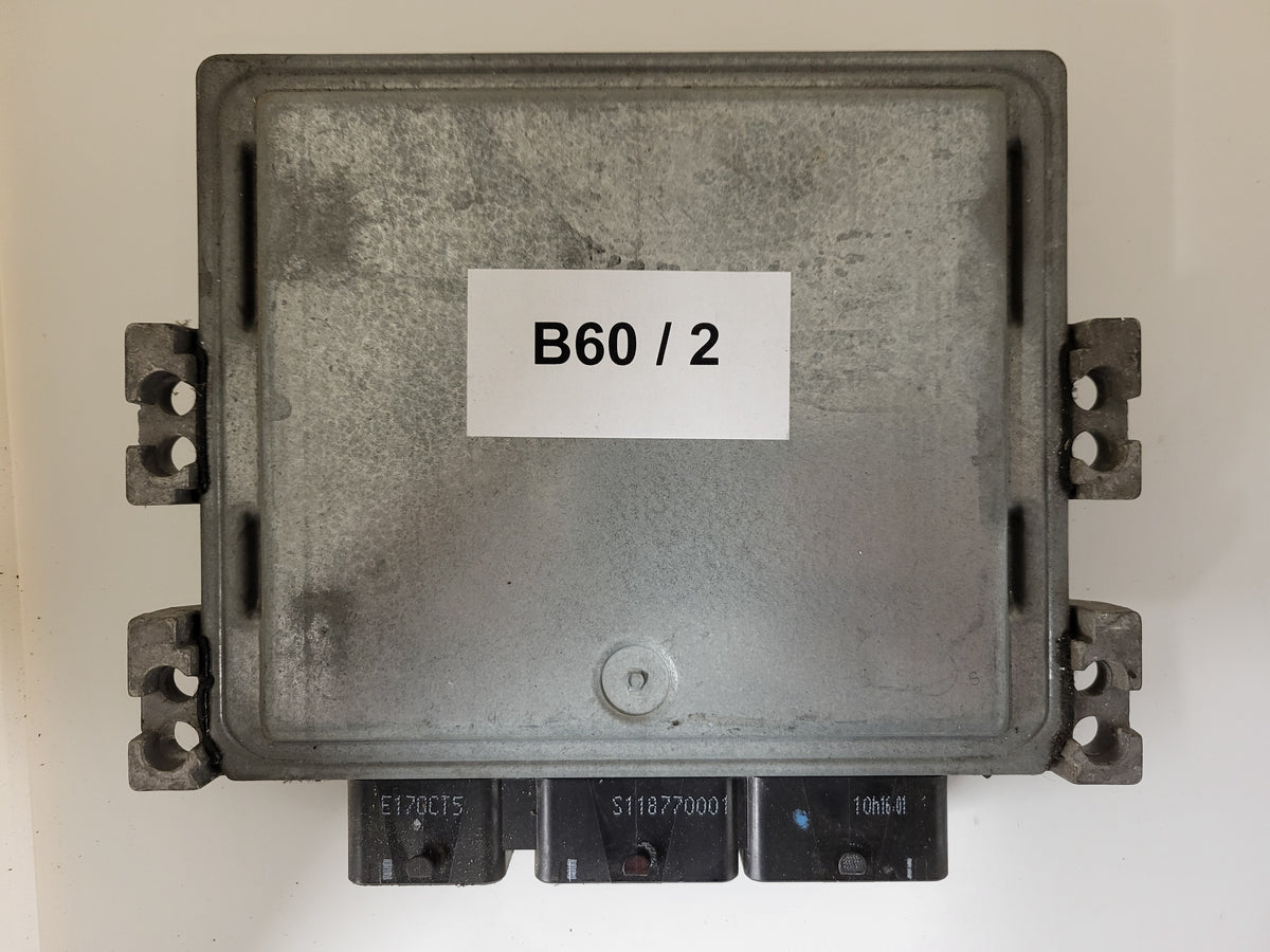 RENAULT MEGANE SCENIC ECU / S122326109A / 8200565863 / 8200592611 SID301 SIEMENS - B60-02 - 3