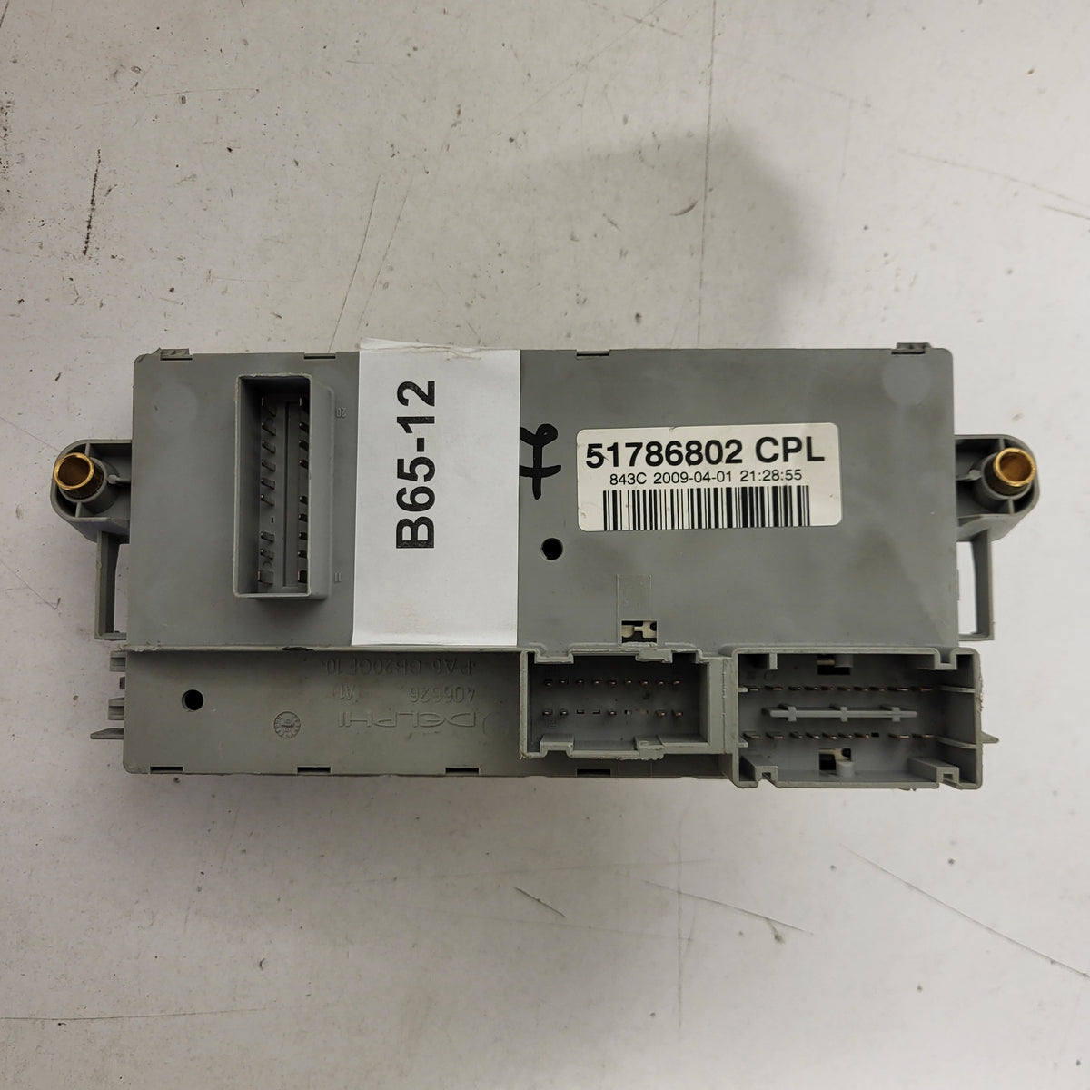 LANCIA YPSILON FUSE BOX SCATOLA FUSIBILI / 51786802 / 51786802CPL / 843C - B65-12 - 3