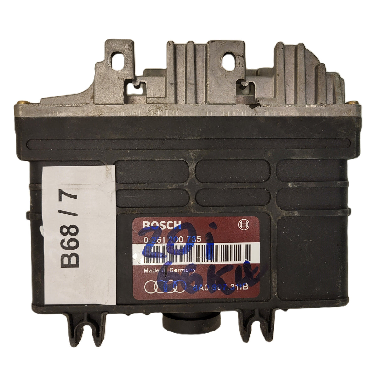 Audi ECU / 0261200735 / 8A0907311B / BOSCH - B68-07 - 3