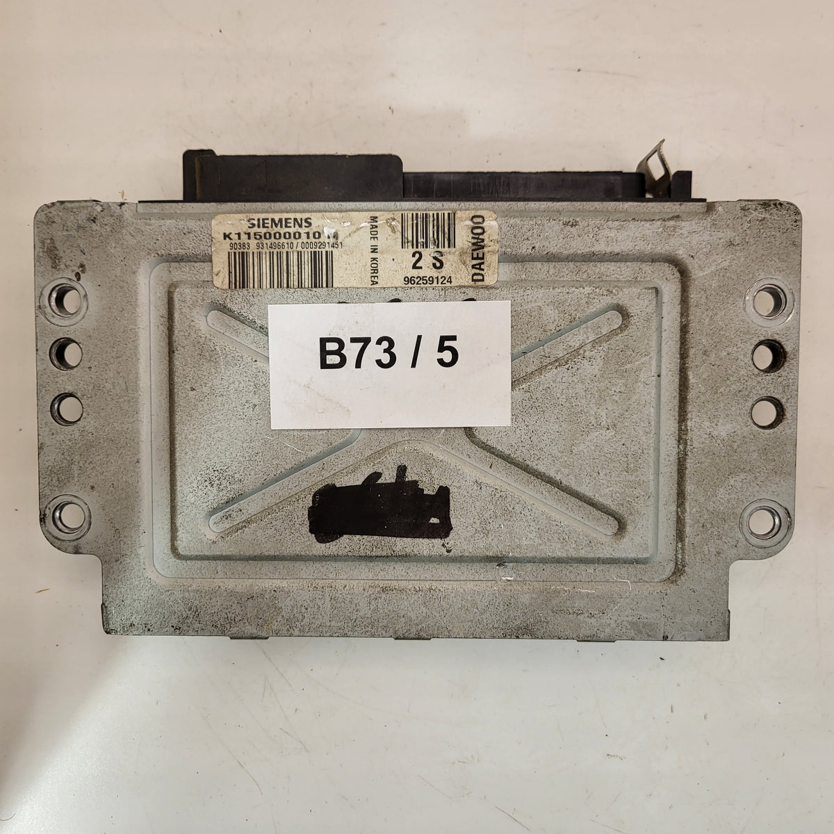 DAEWOO MATIZ ECU / K115000010H / 96259124 / SIEMENS - B73-05 - 3