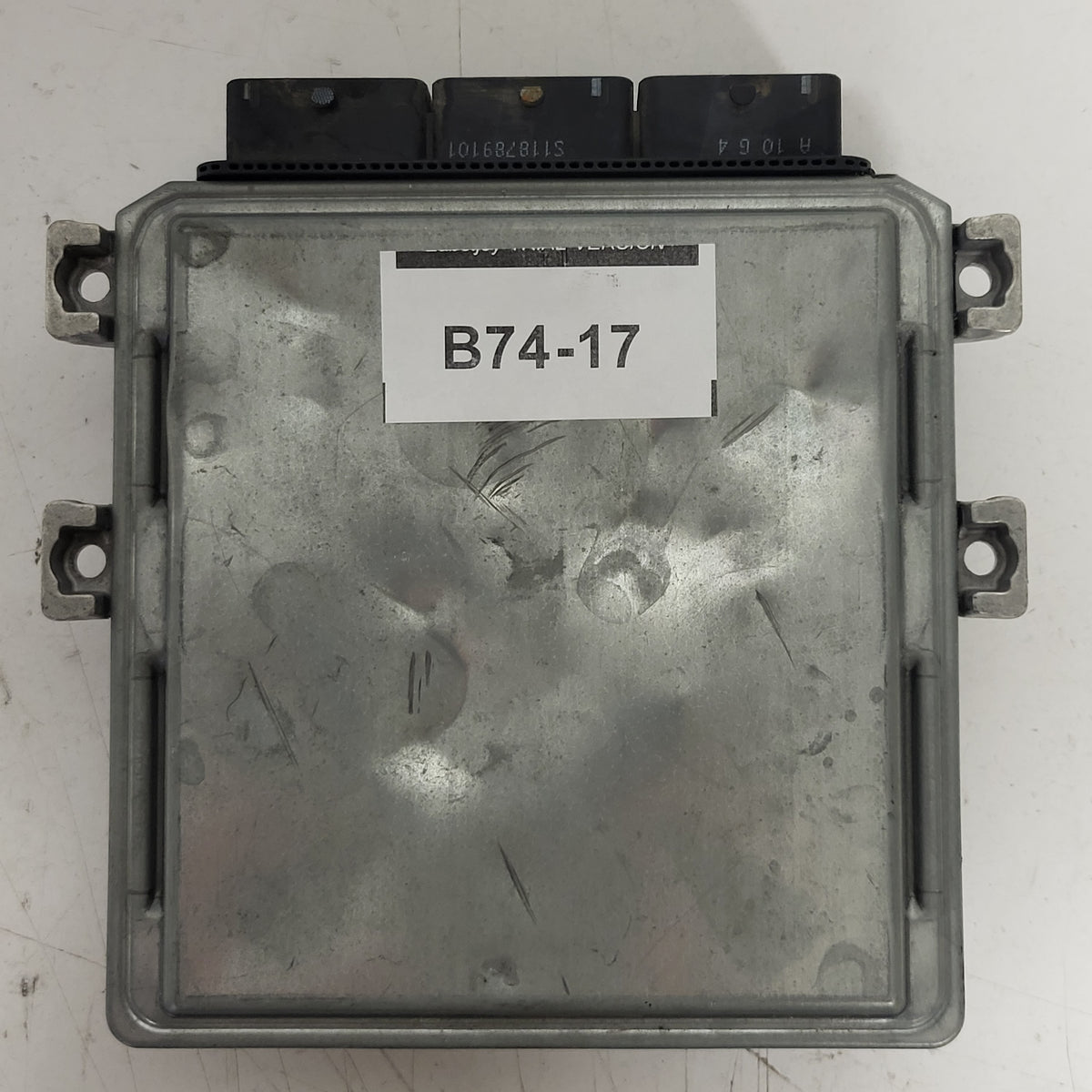 JAGUAR S-TYPE 2.7 ECU / 5WS40059F-T / 4R8Q-12A650-EF / SID201 / SIEMENS - B74-17 - 3