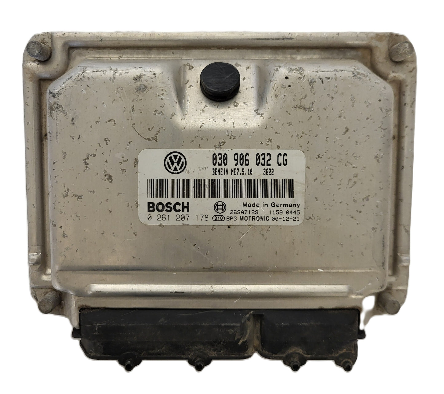 VW POLO ECU / 030906032CG / 0261207178 / ME7.5.10 / BOSCH