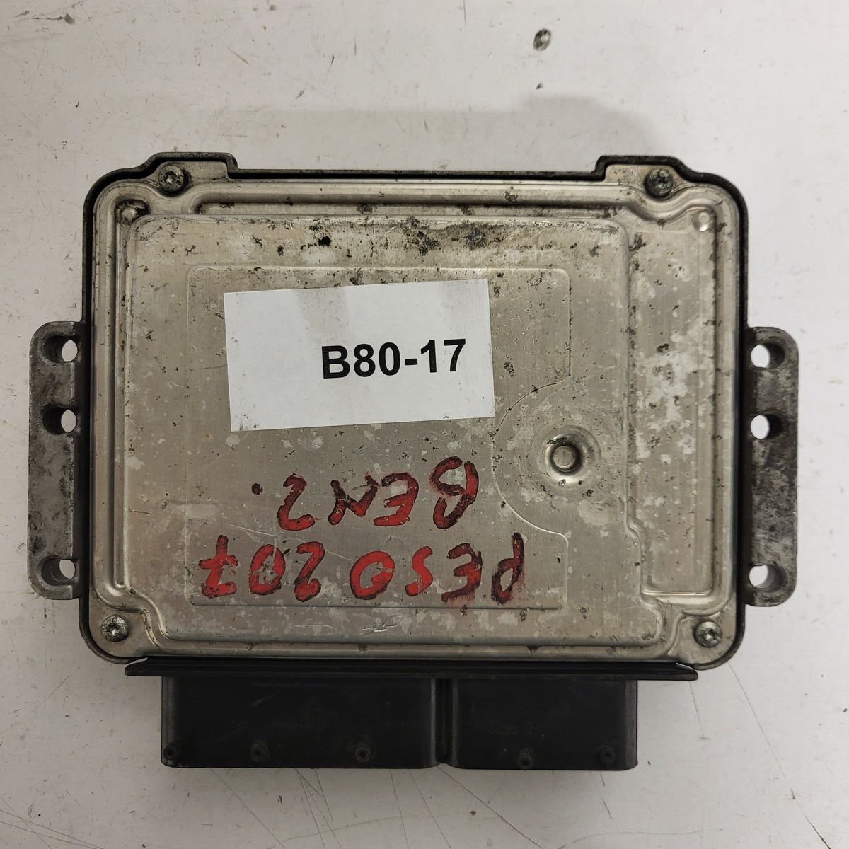 FIAT STILO ECU / 0281012862 / 55204761 / 1039S12189 / BOSCH - B80-17 - 3