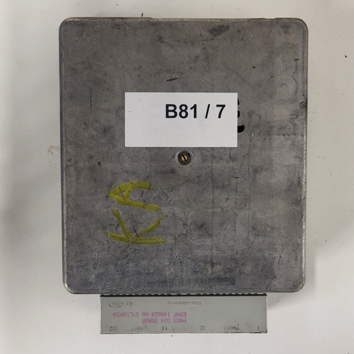 Ford ECU / 98KB-12A650-DA / 98KB12A650DA / AREA / LPE-627 / EEC-V - B81-07 - 3